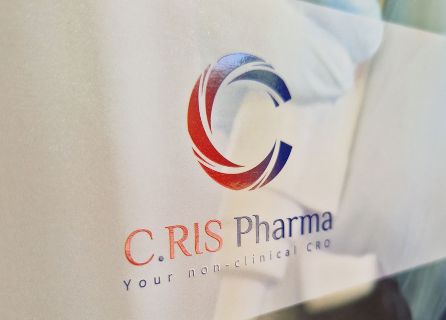 Création du logo de la société C.RIS Pharma à Saint-Malo